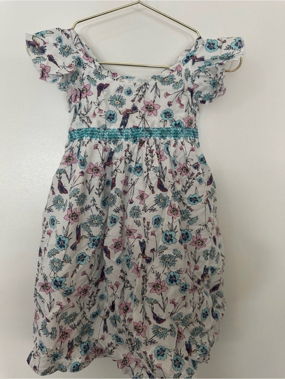Peek Girls Floral Hummingbird Smocked Dress 3T
from Nordstrom